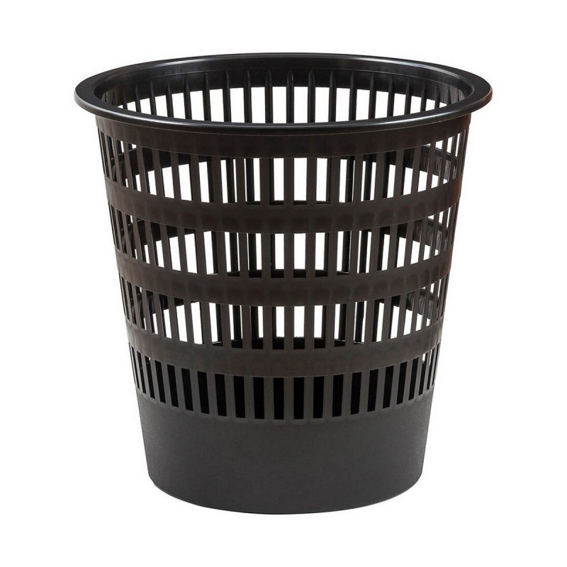 Cestino Faibo Griglia Nero polipropilene Plastica 16 L 16 L