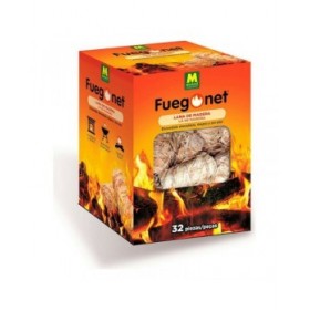 Pastiglie Accendifuoco Massó Legno Lanas 32 Unità