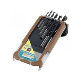 Set di trapani Wolfcraft 7108000 Legno 6 Pezzi
