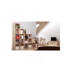 Mensole Astigarraga 2x2 Dinamic Pino (70,8 x 70,8 x 33 cm)