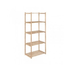 Scaffale Astigarraga Natura 171 x 65 x 40 cm Naturale Legno Marrone Pino