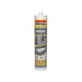 Silicone Soudal 115927 Universale Grigio 280 ml
