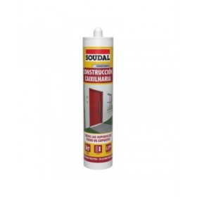 Silicone Soudal 115785 Costruzioni Trasparente 290 ml
