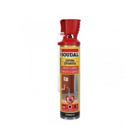 Schiuma Soudal Confort & Control 123921 Poliuretano 600 ml