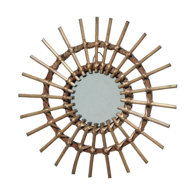 Specchio da parete Naturale Ø 40 cm