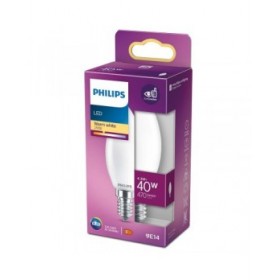 Lampadina LED Philips Candela F 4,3 W E14 470 lm 3,5 x 9,7 cm (2700 K)