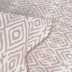 Copripiumino TODAY Geometrico Bianco Beige 240 x 200 cm