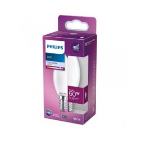 Lampadina LED Philips Candela E 6,5 W 60 W E14 806 lm 3,5 x 9,7 cm (4000 K)