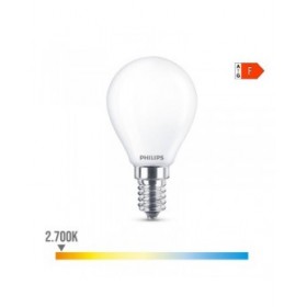 Lampadina LED Philips F 40 W 4,3 W E14 470 lm 4,5 x 8,2 cm (2700 K)