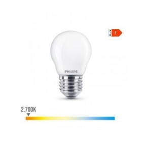 Lampadina LED Philips F 40 W 4,3 W E27 470 lm 4,5 x 8,2 cm (2700 K)
