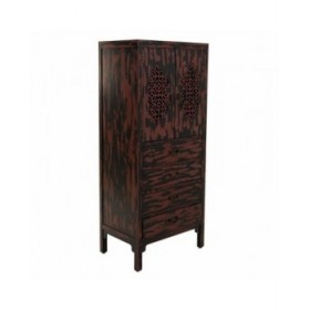 Armadio Alexandra House Living Rosso Legno di abete Legno MDF 40 x 140 x 60 cm