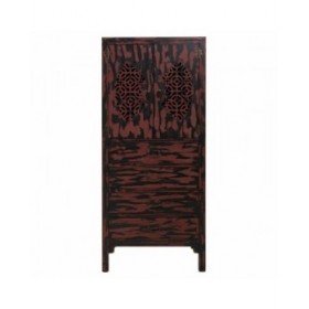Armadio Alexandra House Living Rosso Legno di abete Legno MDF 40 x 140 x 60 cm