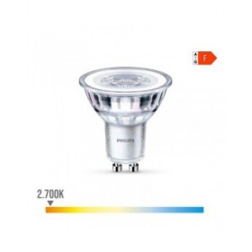Lampadina LED Philips F 4,6 W GU10 390 lm 5 x 5,4 cm (2700 K)