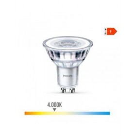 Lampadina LED Philips F 4,6 W GU10 390 lm 5 x 5,4 cm (4000 K)