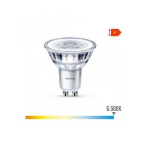 Lampadina LED Dicroica Philips F 4,6 W 50 W GU10 390 lm 5 x 5,4 cm (6500 K)
