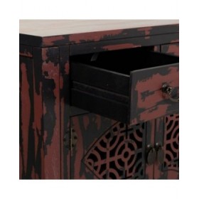 Ingresso con Cassetti Alexandra House Living Rosso 40 x 102 x 120 cm