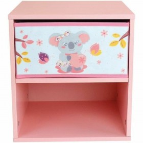 Comodino Fun House CALLY MIMI KOALA Rosa 36 x 33 x 30 cm