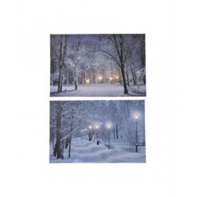 Quadro Lumineo Bianco 58 X 38 X 1,5 CM