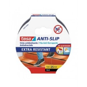 Nastro Adesivo TESA Nero 5 m Antiscivolo