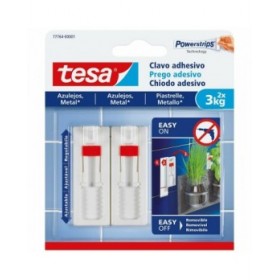 Supporto da Parete TESA 77764 3 Kg Adesivo Chiodi
