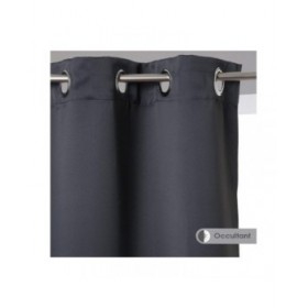 Tende Atmosphera Opaco Grigio Poliestere 2 Unità (135 x 240 cm)