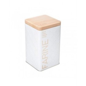 Scatola Multiuso Nature Scandi Metallo Bianco 1 Kg