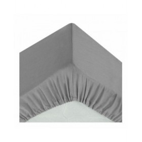 Lenzuolo con angoli aderenti Atmosphera Grigio (90 x 190 cm)