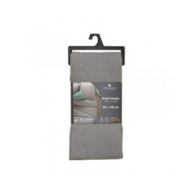 Lenzuolo con angoli aderenti Atmosphera Grigio (90 x 190 cm)