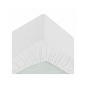 Lenzuolo con angoli aderenti Atmosphera Bianco (140 x 190 cm)