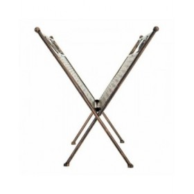 Portariviste Alexandra House Living Dorato Forjare 33 x 33 x 36 cm