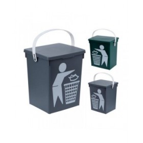 Cestino 5five Simply Smart Multicolore 5 L