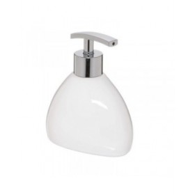 Dispenser di Sapone 5five Simply Smart Bianco Porcellana