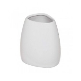 Bicchiere 5five Simply Smart Bianco Porcellana