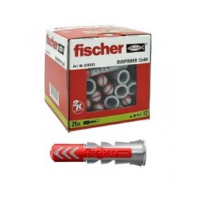 Tacchetti Fischer DuoPower 538243 Nylon Ø 12 x 60 mm (25 Unità)