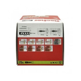Tacchetti Fischer DuoPower 538243 Nylon Ø 12 x 60 mm (25 Unità)
