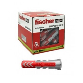 Tacchetti Fischer DuoPower 538244 Ø 14 x 70 mm Nylon (20 Unità)