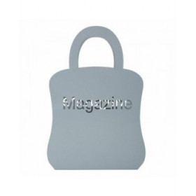 Portariviste Alexandra House Living Grigio Forjare 8 x 38 x 26 cm