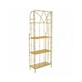 Scaffale Alexandra House Living Giallo Forjare 28 x 160 x 60 cm