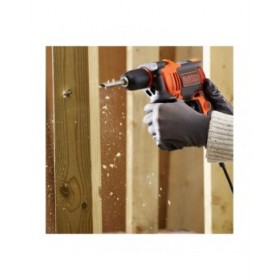 Set trapano e accessori Black & Decker BEH710K-QS 230 V 710 W