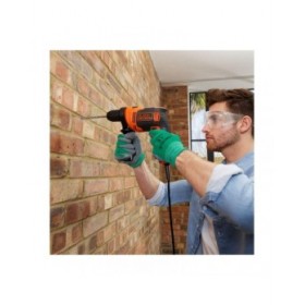 Set trapano e accessori Black & Decker BEH710K-QS 230 V 710 W