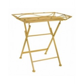 Tavolo aggiuntivo Alexandra House Living Giallo 40 x 58 x 60 cm
