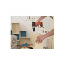 Trapano a Percussione Black & Decker BDCHD12S1-XJ 12V 1,5 Ah 12 V