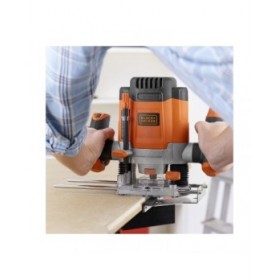 Trapano a corona/Fresatrice Black & Decker 1200eka-qs