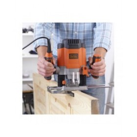 Trapano a corona/Fresatrice Black & Decker 1200eka-qs