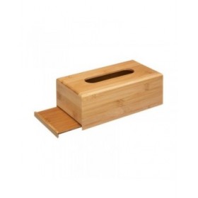 Scatola per fazzoletti di carta 5five Simply Smart Bambù 25 x 13 x 8.7 cm