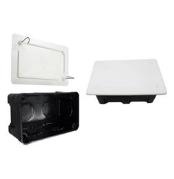 Vaso Starwax Nero Rettangolare 80 cm
