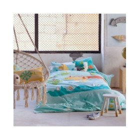 Set di copripiumino HappyFriday Happynois World Map Multicolore Singolo 2 Pezzi