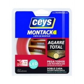 Nastro Adesivo Ceys Montack (10 m x 8 mm)