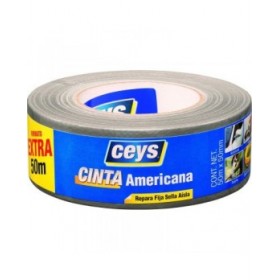 Nastro americano Ceys Argentato (50 m x 50 mm)