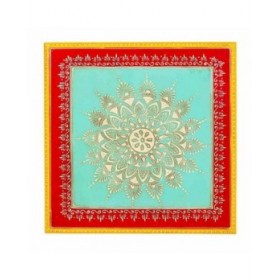 Tavolino da Caffè Alexandra House Living Legno di mango Legno MDF 38 x 45 x 38 cm